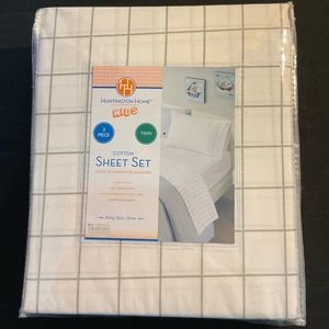 3PCS HUNTINGTON HOME KIDS  COTTON SHEET SET